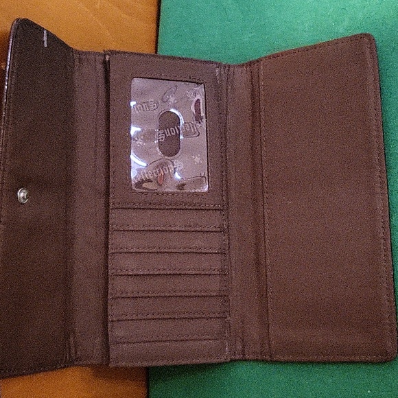 Brown "Reflections" Wallet - Picture 4 of 6
